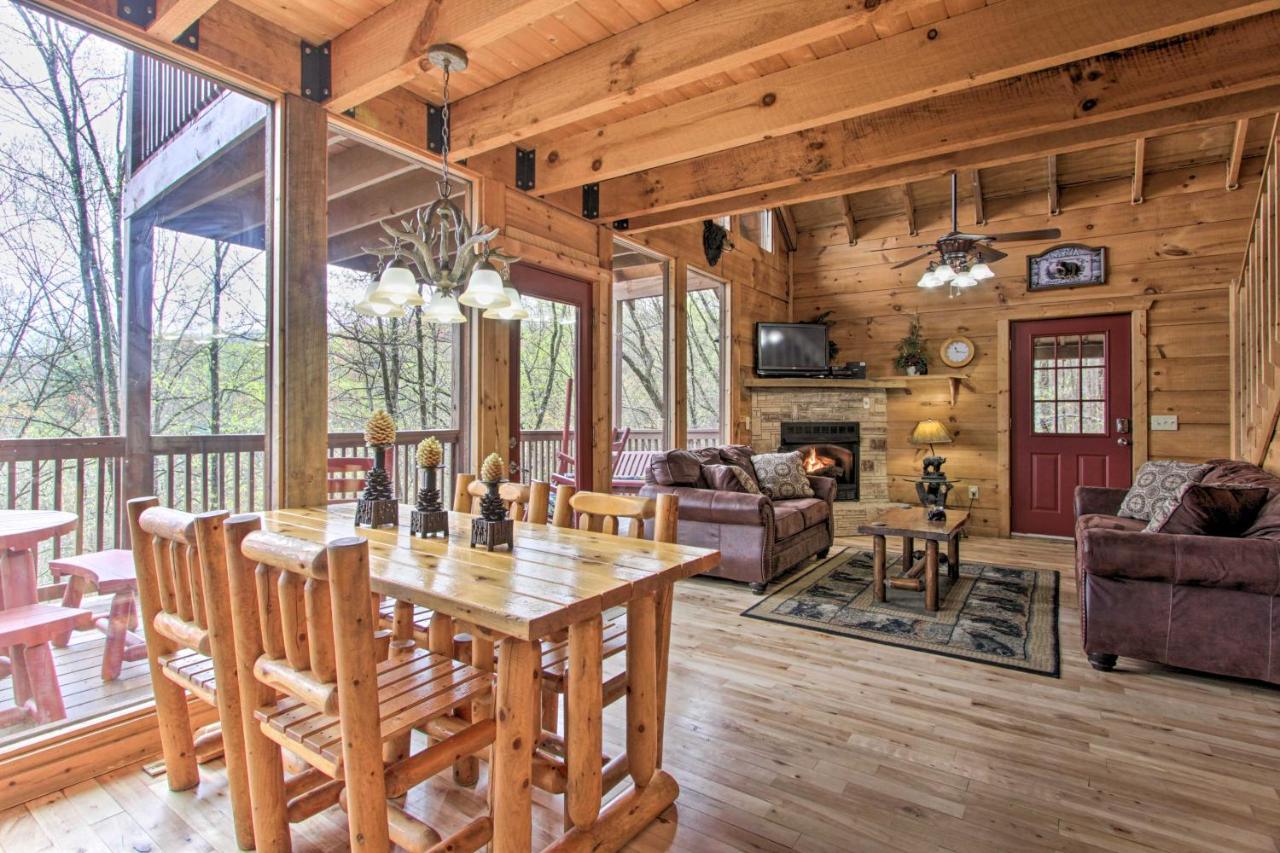 Sevierville Sanctuary Hot Tub, Pool Table And Deck! Exteriér fotografie