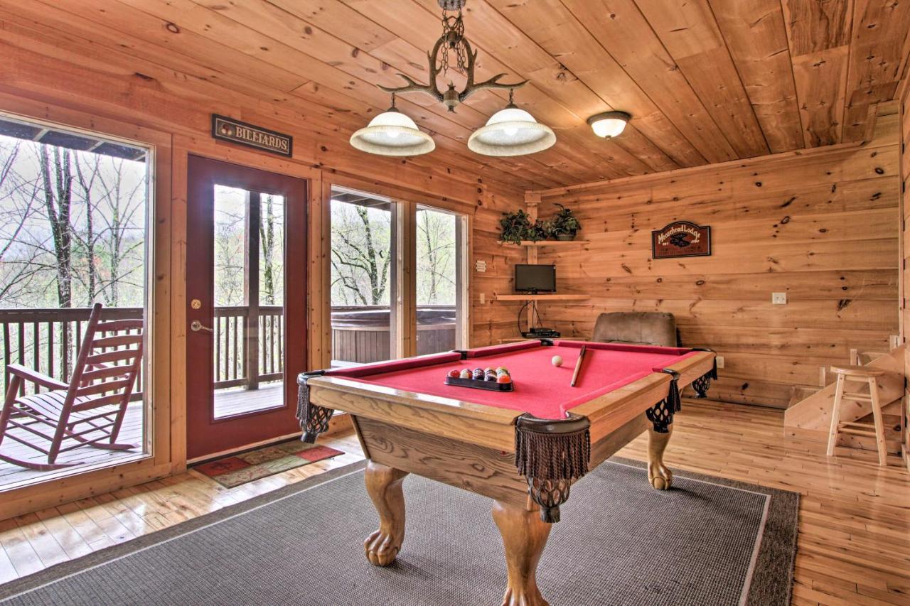 Sevierville Sanctuary Hot Tub, Pool Table And Deck! Exteriér fotografie