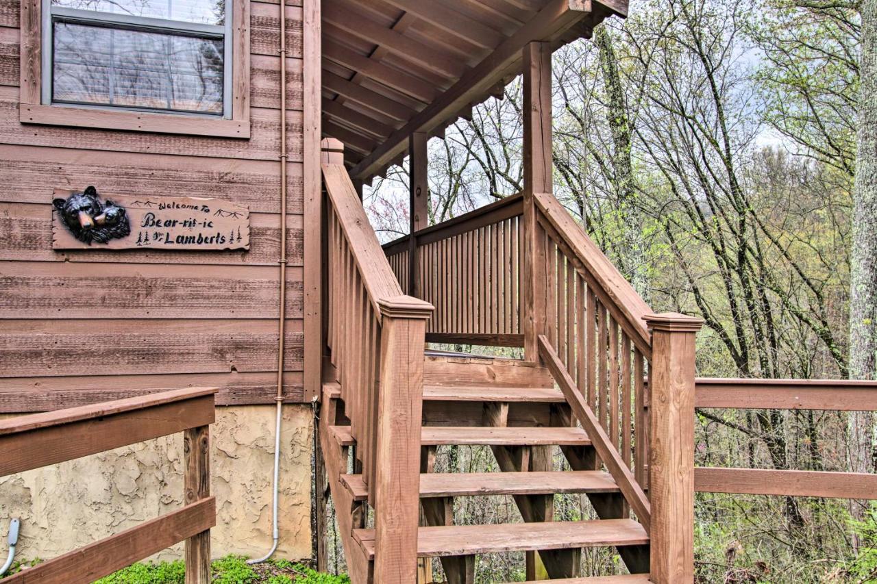 Sevierville Sanctuary Hot Tub, Pool Table And Deck! Exteriér fotografie
